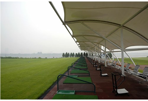 高尔夫球台膜结构